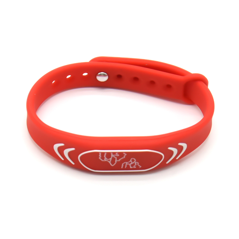 Bulk Cheap Silicone Wristbands F08 Fudan RFID Wristband