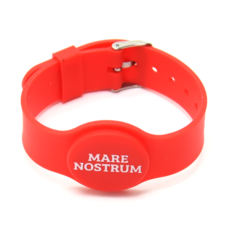 aterproof 13.56Mhz RFID Silicone Wristband